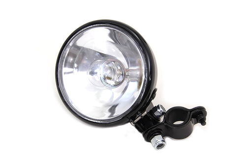 Black Spotlamp Assembly with Bulb - V-Twin Mfg.
