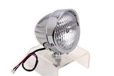 Chrome 4-1/2 inch Spotlamp Assembly - V-Twin Mfg.