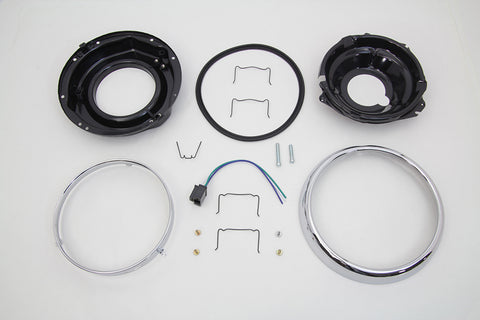 7 inch Headlamp Housing Assembly - V-Twin Mfg.