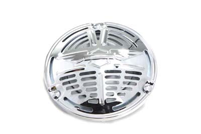 Delco Remy Chrome 6 Volt Horn Wing - V-Twin Mfg.
