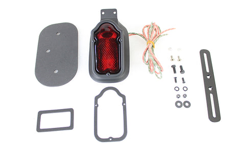 Replica Black Tombstone Style Tail Lamp Assembly - V-Twin Mfg.