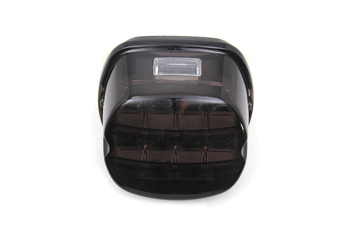 Tail Lamp Assembly LED Laydown Style Smoke Black - V-Twin Mfg.