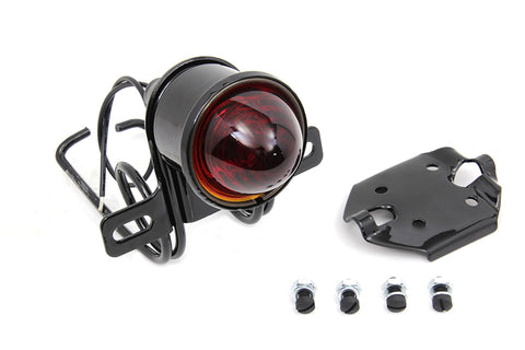 JD Replica 6 Volt Tail Lamp Assembly Black - V-Twin Mfg.