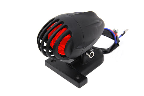 Black Rocket Style Tail Lamp - V-Twin Mfg.