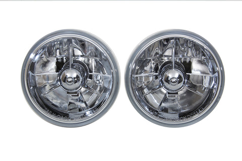 4-1/2 inch H4 Spotlamp Bulb Set - V-Twin Mfg.