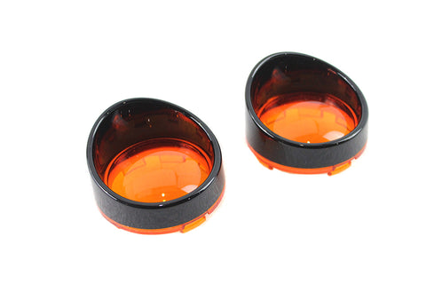 Deuce Style Turn Signal Set Amber - V-Twin Mfg.