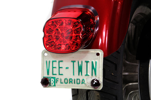 Lay Down Tail Lamp Assembly Red LED - V-Twin Mfg.