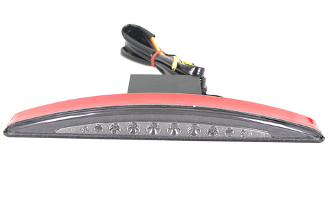 Slice Style LED Fender Mount Tail Lamp with Smoke Lens - V-Twin Mfg.