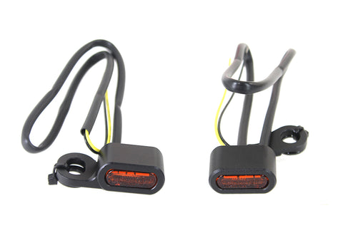 Black LED Turn Signal Set - V-Twin Mfg.