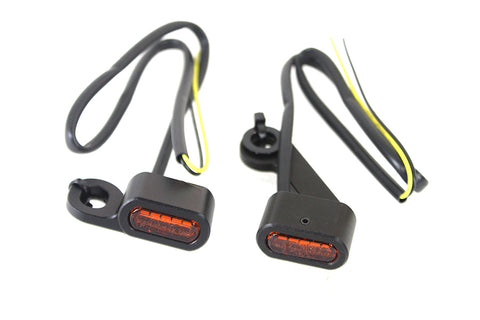 Black LED Turn Signal Set - V-Twin Mfg.