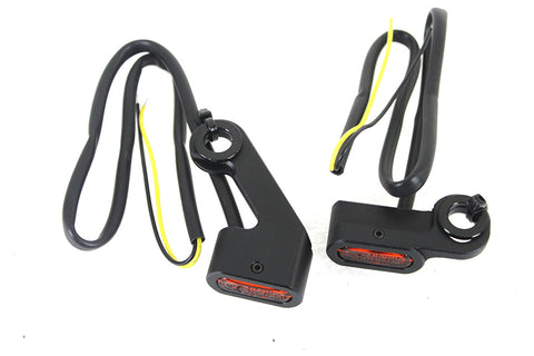 Black LED Turn Signal Set - V-Twin Mfg.