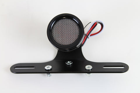 LED Search Light Tail Lamp Assembly Black - V-Twin Mfg.