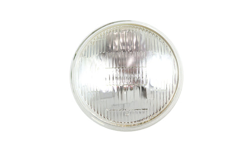 4-1/2 inch 12 Volt Sealed Beam Flute Lens - V-Twin Mfg.