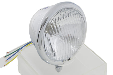 4-1/2 inch Stock Reflector Headlamp - V-Twin Mfg.