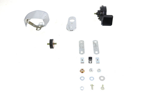Softail Horn Kit with Chrome Cover - V-Twin Mfg.