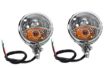 Chrome Spotlamp Assembly Set - V-Twin Mfg.
