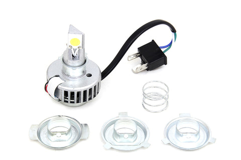 White LED H4 Replacement Bulb Kit - V-Twin Mfg.
