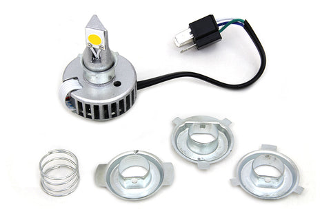 Yellow LED H4 Replacement Bulb Kit - V-Twin Mfg.