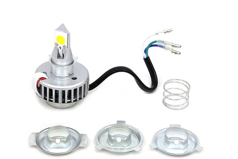 Yellow LED H4 Replacement Bulb Kit - V-Twin Mfg.