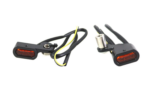 Black LED Turn Signal Set - V-Twin Mfg.