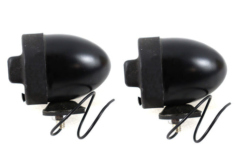 Blackout Bullet Lamp Set - V-Twin Mfg.