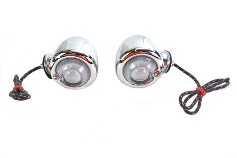 Replica Guide DH-49 Bullet Marker Lamp Set - V-Twin Mfg.