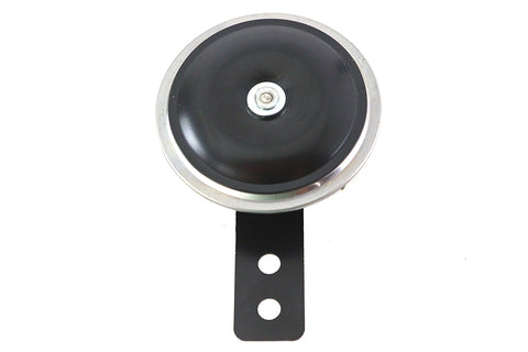12 Volt Mini Horn Black - V-Twin Mfg.