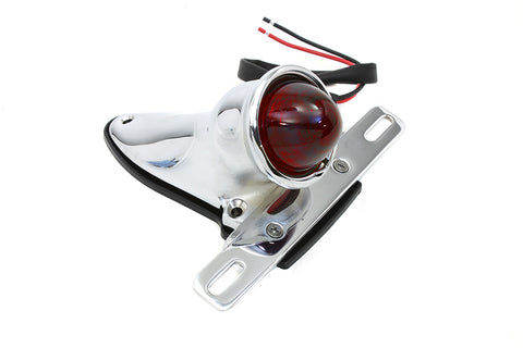 Bates Bobber Tail Lamp Assembly Chrome - V-Twin Mfg.