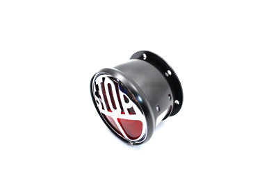 Chrome Stop Tail Lamp Round Style - V-Twin Mfg.
