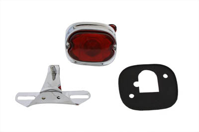 Chrome Tail Lamp and Bracket Kit - V-Twin Mfg.