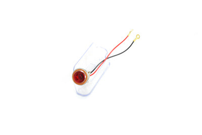 Red Generator Indicator Lamp 2 Wire - V-Twin Mfg.