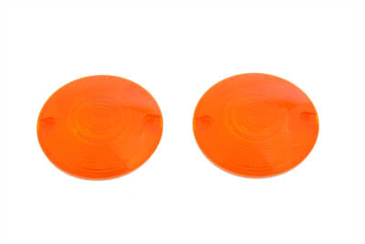 Turn Signal Lens Set Amber - V-Twin Mfg.
