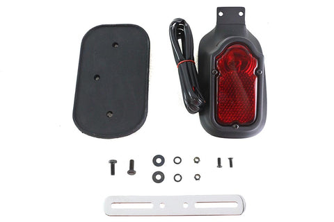 Matte Black Tombstone Style Tail Lamp Assembly - V-Twin Mfg.