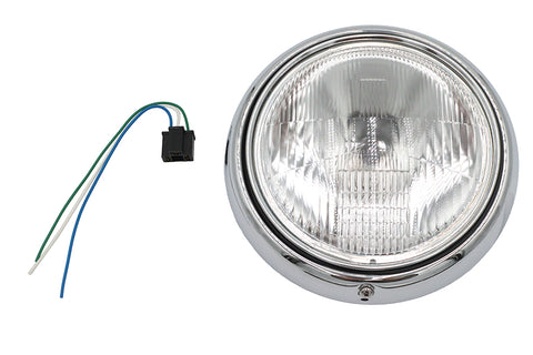 7 inch H-4 Headlamp Unit - V-Twin Mfg.