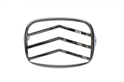 Lens Grill V Style Chrome - V-Twin Mfg.