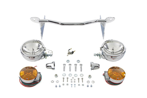 Chrome Spotlamp Kit - V-Twin Mfg.