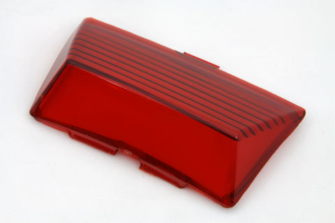 Red Front or Rear Fender Tip Lens - V-Twin Mfg.
