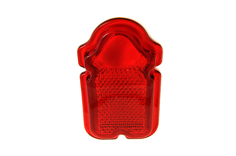 Tail Lamp Lens Plastic Red - V-Twin Mfg.
