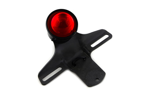 Replica Tail Lamp with Glass Lens - V-Twin Mfg.