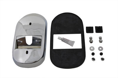 Tail Lamp Adapter Chrome - V-Twin Mfg.