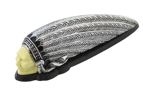 Indian Face Front Fender Lamp - V-Twin Mfg.