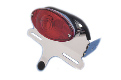 Chrome Cateye Tail Lamp Assembly Kit - V-Twin Mfg.