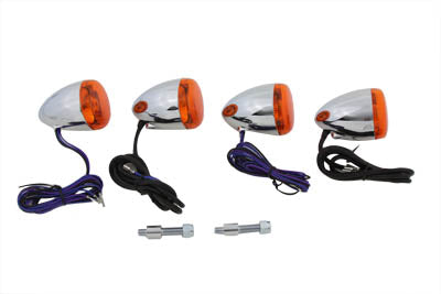Chrome Turn Signal Kit - V-Twin Mfg.