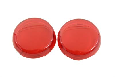 Turn Signal Lens Set Red - V-Twin Mfg.