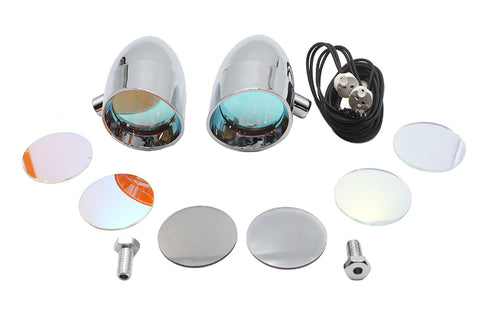Hyper Marker Lamp Set Large 4 Colors - V-Twin Mfg.