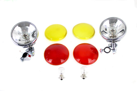 Early Spring Fork Spotlamp Set - V-Twin Mfg.