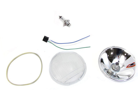 Retro Spring Fork Headlamp H-4 Bulb Kit - V-Twin Mfg.