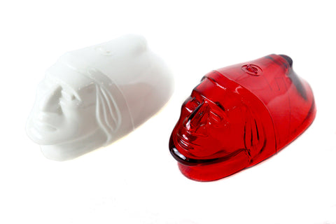 Indian Face Front Fender Lens Set - V-Twin Mfg.