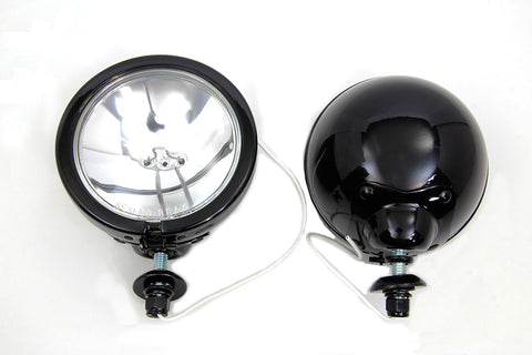 Black Spotlamp Assembly - V-Twin Mfg.