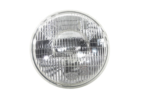 7 inch Round 6 Volt Headlamp Sealed Beam Bulb - V-Twin Mfg.
